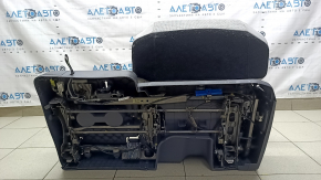 Rear seats, 2nd row, left, Toyota Sienna 21-22, without airbag, manual, gray fabric, with gray seat belt, dry cleanable