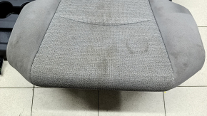 Rear seats, 2nd row, left, Toyota Sienna 21-22, without airbag, manual, gray fabric, with gray seat belt, dry cleanable