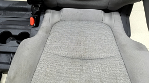 Rear seats, 2nd row, left, Toyota Sienna 21-22, without airbag, manual, gray fabric, with gray seat belt, dry cleanable