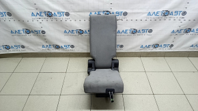 Rear seat, 2nd row, center, Toyota Sienna 21-22, gray fabric, 8 seats, with headrest, dry-cleanable, scratches on plastic