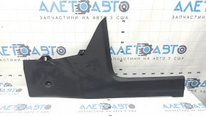 Left side center console trim for Toyota Sienna 21-26, dark gray