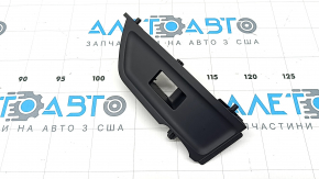 Rear left window lift control trim for Audi Q5 80A 18-24, black, broken mount