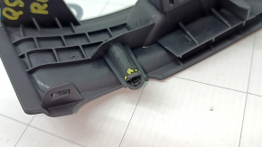 Rear left window lift control trim for Audi Q5 80A 18-24, black, broken mount