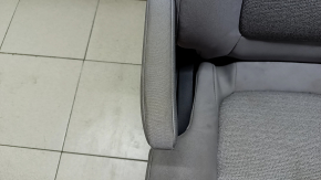 Rear seat, 2nd row, right, Toyota Sienna 21-22, without airbag, manual, gray fabric, 8 seats, dry cleanable