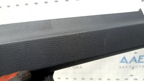 Side center console trim right Toyota Sienna 21-26 dark gray, worn