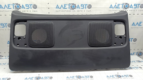Lower tailgate trim for Toyota Sienna 21-26, dark gray, worn