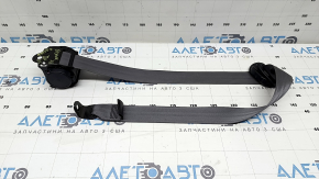 Seat belt 2nd row rear left Toyota Sienna 22-26 gray for 8 seats, black body, dry-cleanable