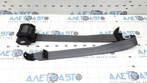 Seat belt for the 2nd row, rear right, Toyota Sienna 22-26, gray, for 8 seats, black body, dry-cleanable