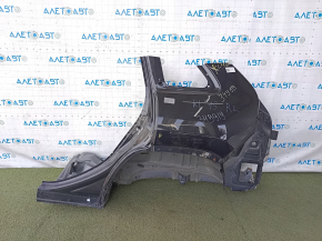 Quarter wing rear left Jeep Cherokee KL 14-23 black, pokes, painted
