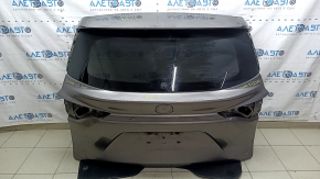 Naked tailgate with glass for Toyota Sienna 21-26, plastic, tinted, white 089, scratches, dent