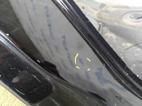 Quarter wing rear right Nissan Rogue Sport 20-22 on the body, black, dent, bump