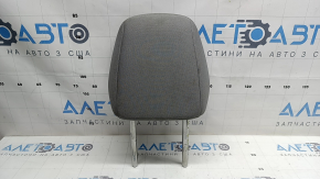 Headrest 2nd row rear left Toyota Sienna 21-26 gray fabric, dry cleanable