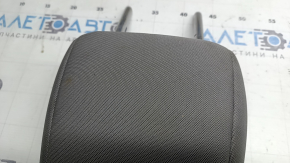 Headrest 2nd row rear left Toyota Sienna 21-26 gray fabric, dry cleanable