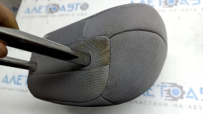 Headrest 2nd row rear left Toyota Sienna 21-26 gray fabric, dry cleanable