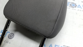 Toyota Sienna 21-26 passenger seat headrest, gray fabric, cleanable