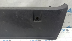 Toyota Sienna 21-26 trunk opening trim, black, scratches, worn