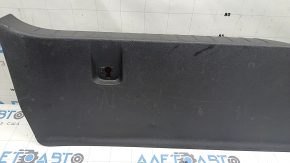 Toyota Sienna 21-26 trunk opening trim, black, scratches, worn