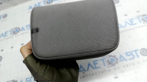 2nd row rear center headrest for Toyota Sienna 21-26, gray fabric, dry cleanable
