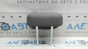 3rd row rear center headrest for Toyota Sienna 21-26, gray fabric, dry cleanable