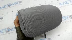 3rd row rear center headrest for Toyota Sienna 21-26, gray fabric, dry cleanable