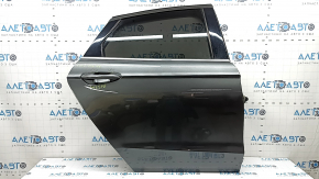 Door assembly rear right Ford Fusion mk5 17-20 graphite J7, single chrome, handle with chrome, bumpers