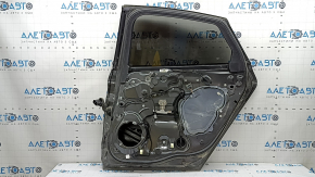 Door assembly rear right Ford Fusion mk5 17-20 graphite J7, single chrome, handle with chrome, bumpers
