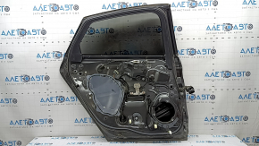 Rear left door assembly Ford Fusion mk5 17-20 graphite J7, single chrome, chrome handle