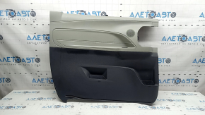 Rear left door panel for Toyota Sienna 21-26 with curtain, dark gray with gray, scratched, ready for dry cleaning