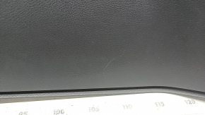 Rear left door panel for Toyota Sienna 21-26 with curtain, dark gray with gray, scratched, ready for dry cleaning