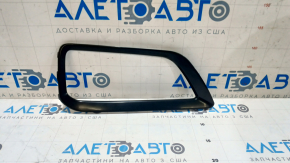 Right fog light frame Hyundai Kona 18-21 black