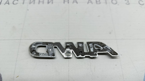 Emblem inscription AWD tailgate Toyota Sienna 21-25