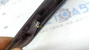 Right rear bumper trim for Toyota Sienna 21-26, glossy black, scratches