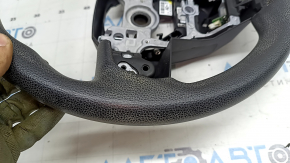 Naked steering wheel for Toyota Sienna 21-26, black rubber, LE, scratched