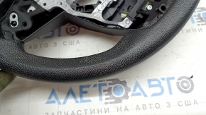 Naked steering wheel for Toyota Sienna 21-26, black rubber, LE, scratched