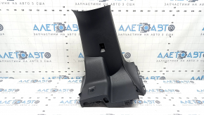 Toyota Sienna 21-26 center console trim, dark gray, backlit, worn