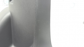 Toyota Sienna 21-26 center console trim, dark gray, backlit, worn