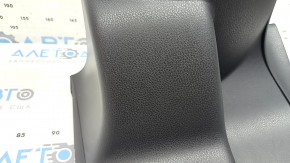 Toyota Sienna 21-26 center console trim, dark gray, backlit, worn