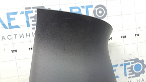 Toyota Sienna 21-26 center console trim, dark gray, backlit, worn