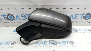 Left side mirror assembly for Toyota Sienna 21-26, 6 pins, heated, BSM, graphite