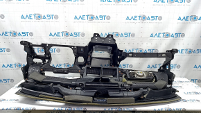 Front dashboard with Airbag for Ford Fusion mk5 17-20, black, with start-stop, speaker, and projection, scratched