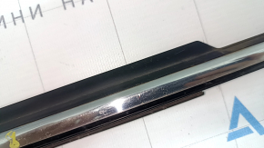 Door-glass molding, central front right Toyota Camry v40, chrome, tear in seal, scratches