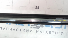 Door-glass molding, central front right Toyota Camry v40, chrome, tear in seal, scratches