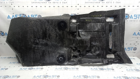 Front right floor covering for Toyota Sienna 21-26 black