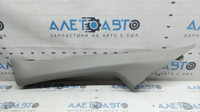 Upper left front pillar trim for Toyota Sienna 21-26, gray, plastic turned white