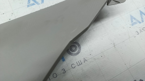 Upper left front pillar trim for Toyota Sienna 21-26, gray, plastic turned white