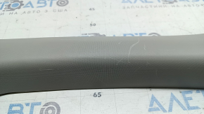 Upper right front pillar trim for Toyota Sienna 21-26, gray, plastic turned white