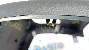 Rear center console trim for Ford Fusion mk5 17-20, black, under the air vents and cigarette lighter, scratches, broken fasteners
