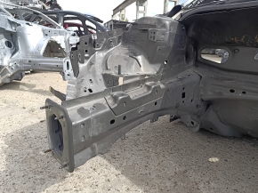 Front right quarter panel for Ford Fusion mk5 17-20 with bracket, on body, graphite