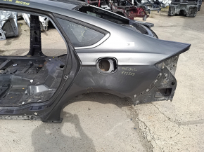 Quarter wing rear left Ford Fusion mk5 13-20 on the body, graphite