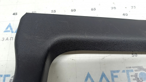 Left 3rd row seat recline mechanism cover for Toyota Sienna 21-26, black, scratches